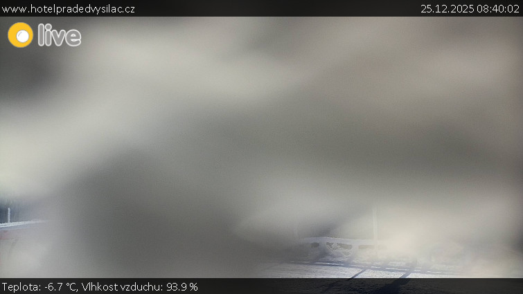 Praděd - Vysílač - Praděd - Vysílač - 25.12.2025 v 08:40