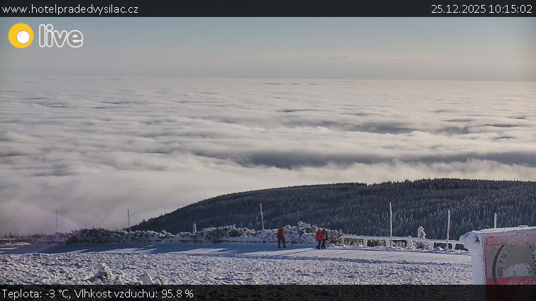 Praděd - Vysílač - Praděd - Vysílač - 25.12.2025 v 10:15
