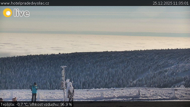 Praděd - Vysílač - Praděd - Vysílač - 25.12.2025 v 11:35