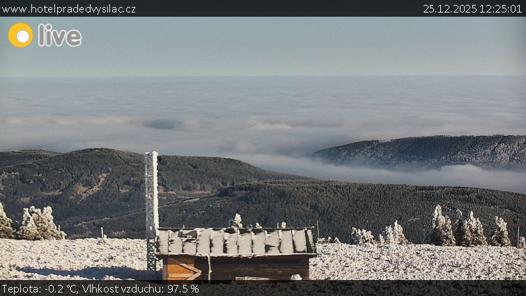 Praděd - Vysílač - Praděd - Vysílač - 25.12.2025 v 12:25