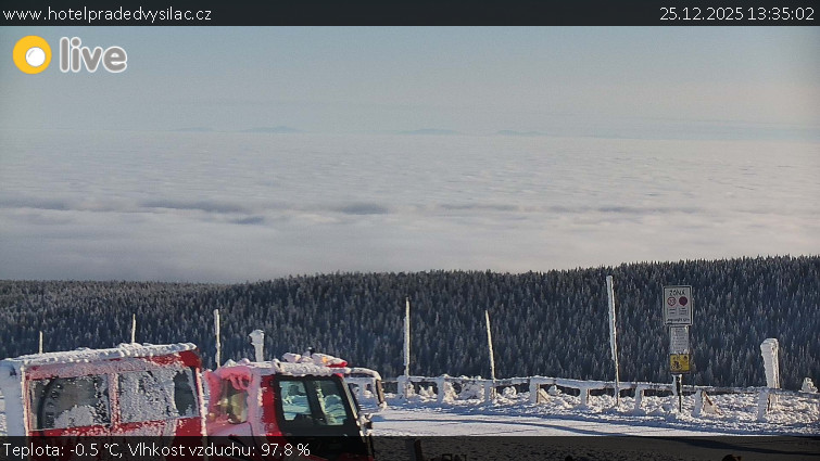 Praděd - Vysílač - Praděd - Vysílač - 25.12.2025 v 13:35
