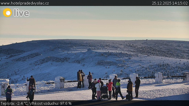 Praděd - Vysílač - Praděd - Vysílač - 25.12.2025 v 14:15