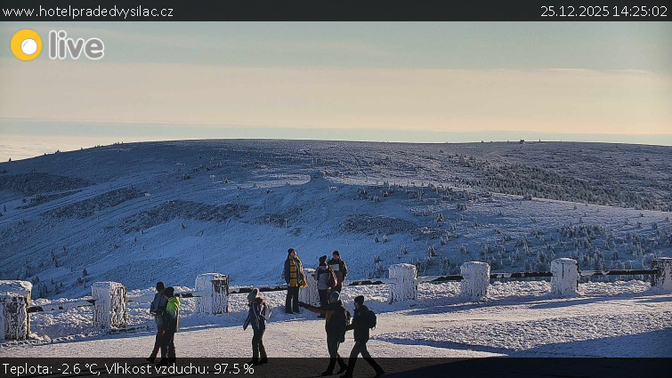 Praděd - Vysílač - Praděd - Vysílač - 25.12.2025 v 14:25