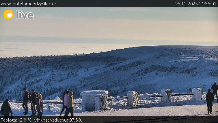 Praděd - Vysílač - Praděd - Vysílač - 25.12.2025 v 14:35