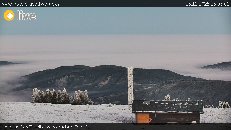Praděd - Vysílač - Praděd - Vysílač - 25.12.2025 v 16:05