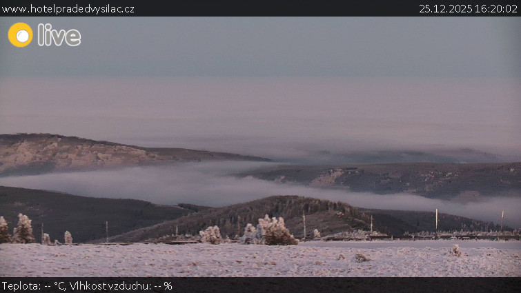 Praděd - Vysílač - Praděd - Vysílač - 25.12.2025 v 16:20