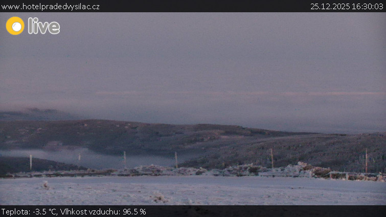 Praděd - Vysílač - Praděd - Vysílač - 25.12.2025 v 16:30
