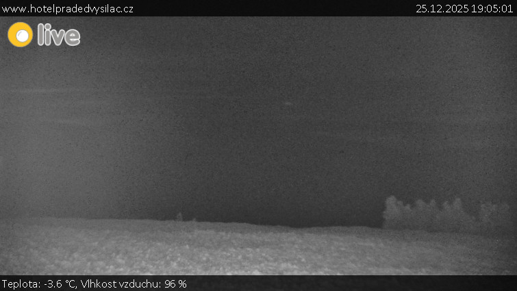 Praděd - Vysílač - Praděd - Vysílač - 25.12.2025 v 19:05