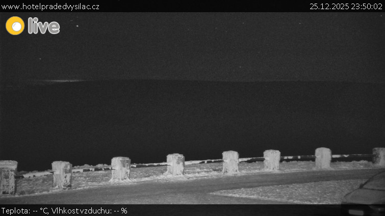 Praděd - Vysílač - Praděd - Vysílač - 25.12.2025 v 23:50
