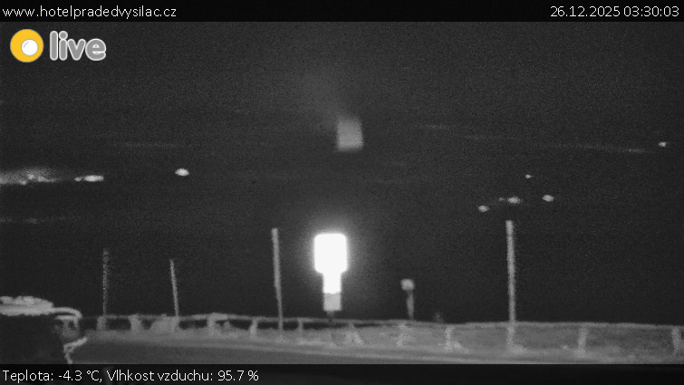Praděd - Vysílač - Praděd - Vysílač - 26.12.2025 v 03:30