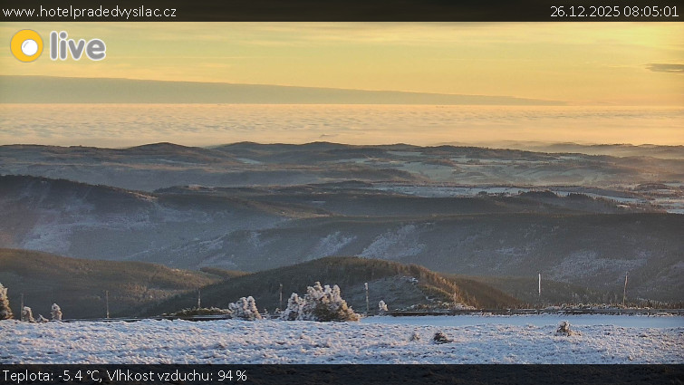 Praděd - Vysílač - Praděd - Vysílač - 26.12.2025 v 08:05