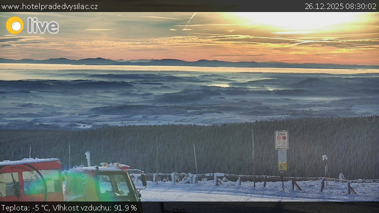 Praděd - Vysílač - Praděd - Vysílač - 26.12.2025 v 08:30