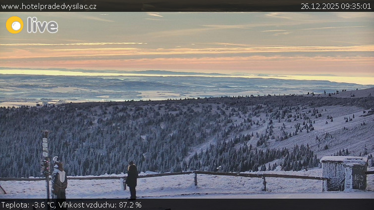 Praděd - Vysílač - Praděd - Vysílač - 26.12.2025 v 09:35