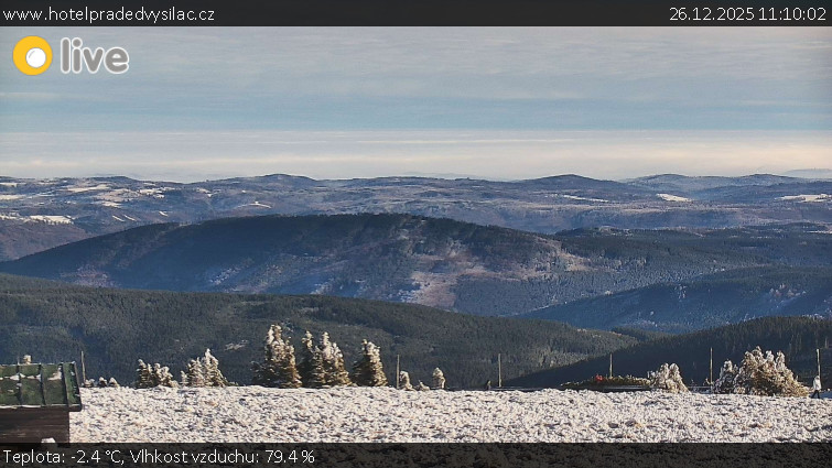 Praděd - Vysílač - Praděd - Vysílač - 26.12.2025 v 11:10