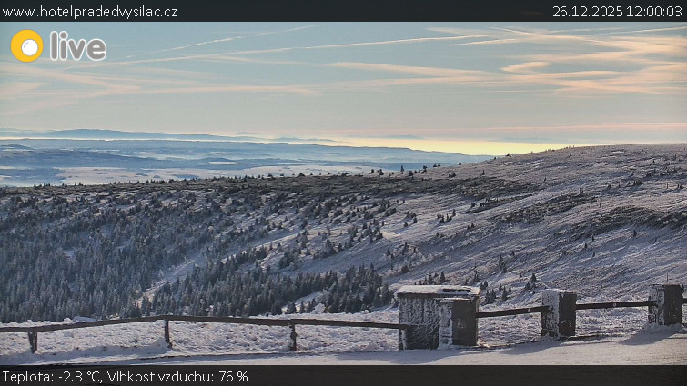 Praděd - Vysílač - Praděd - Vysílač - 26.12.2025 v 12:00