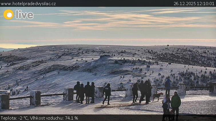 Praděd - Vysílač - Praděd - Vysílač - 26.12.2025 v 12:10