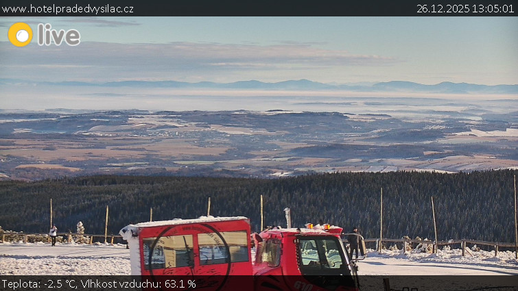 Praděd - Vysílač - Praděd - Vysílač - 26.12.2025 v 13:05