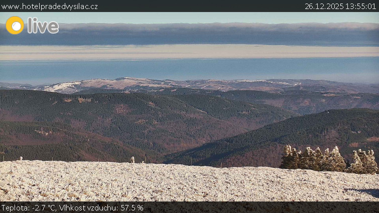 Praděd - Vysílač - Praděd - Vysílač - 26.12.2025 v 13:55