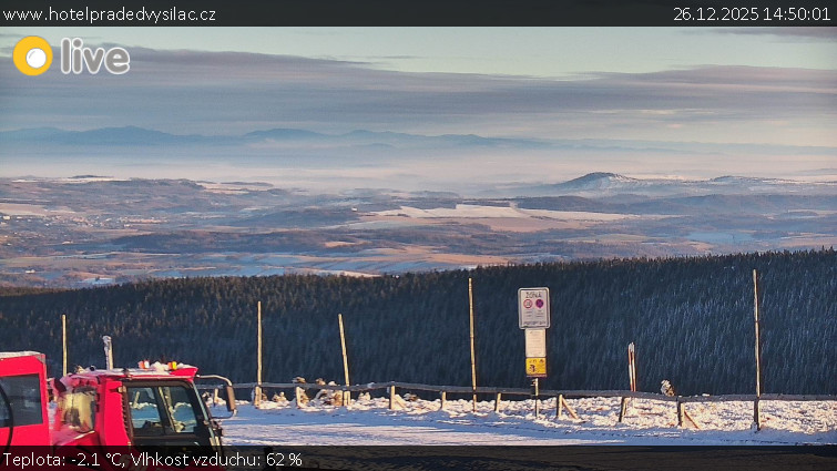 Praděd - Vysílač - Praděd - Vysílač - 26.12.2025 v 14:50