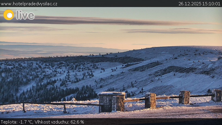Praděd - Vysílač - Praděd - Vysílač - 26.12.2025 v 15:10