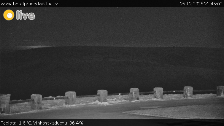 Praděd - Vysílač - Praděd - Vysílač - 26.12.2025 v 21:45