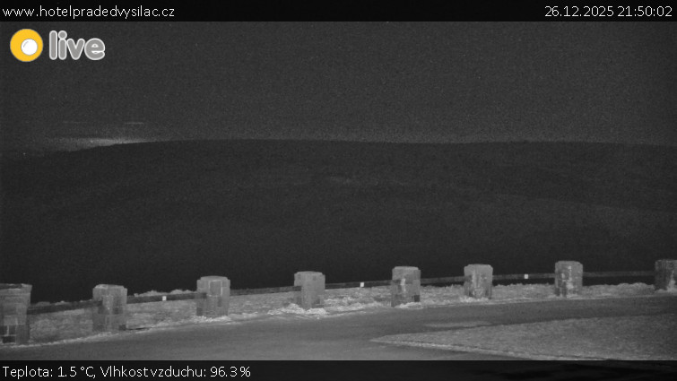 Praděd - Vysílač - Praděd - Vysílač - 26.12.2025 v 21:50