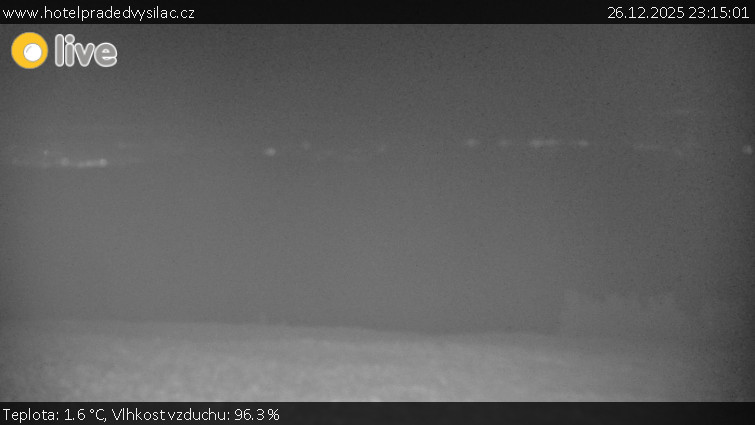 Praděd - Vysílač - Praděd - Vysílač - 26.12.2025 v 23:15