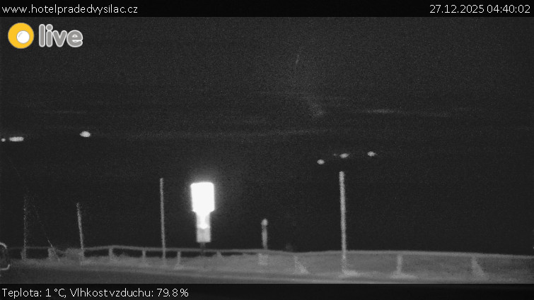 Praděd - Vysílač - Praděd - Vysílač - 27.12.2025 v 04:40