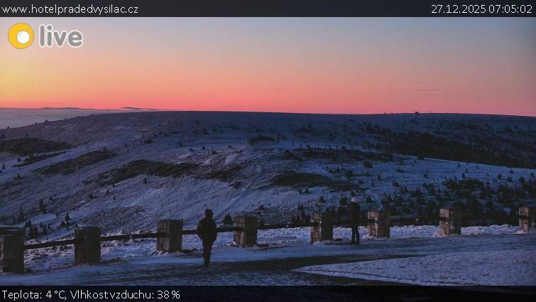 Praděd - Vysílač - Praděd - Vysílač - 27.12.2025 v 07:05