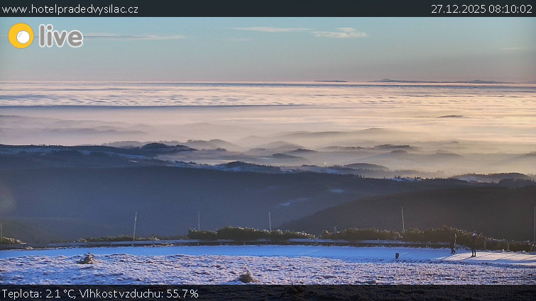 Praděd - Vysílač - Praděd - Vysílač - 27.12.2025 v 08:10