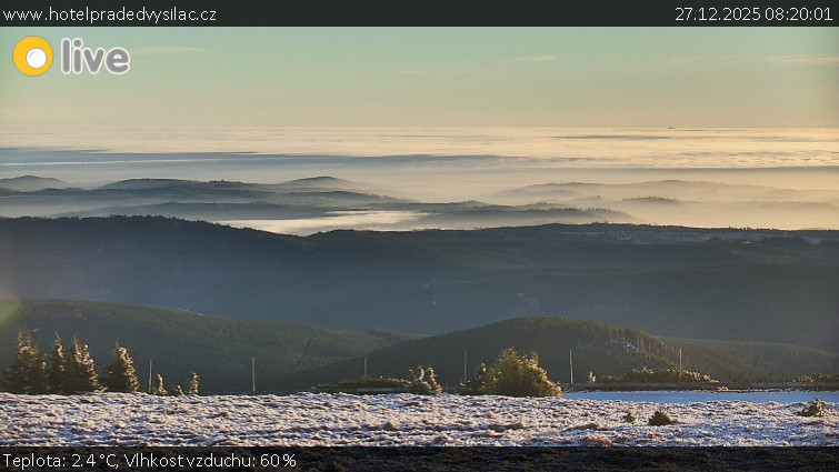 Praděd - Vysílač - Praděd - Vysílač - 27.12.2025 v 08:20