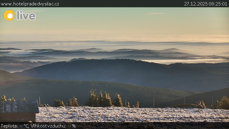 Praděd - Vysílač - Praděd - Vysílač - 27.12.2025 v 08:25