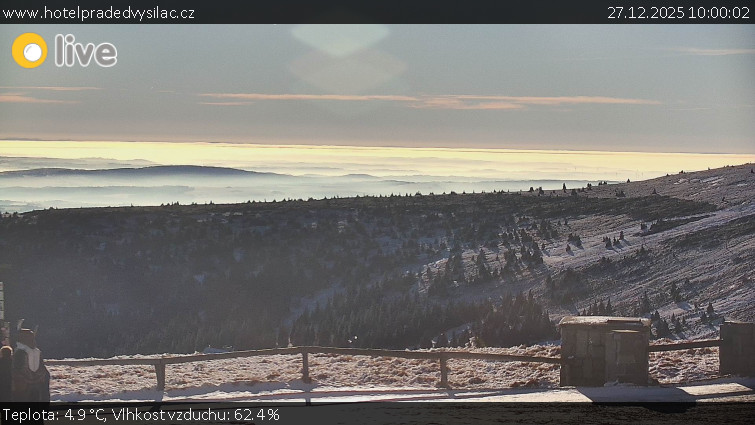 Praděd - Vysílač - Praděd - Vysílač - 27.12.2025 v 10:00