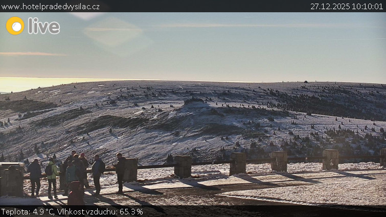 Praděd - Vysílač - Praděd - Vysílač - 27.12.2025 v 10:10