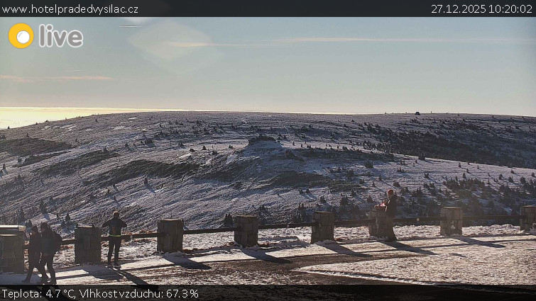 Praděd - Vysílač - Praděd - Vysílač - 27.12.2025 v 10:20