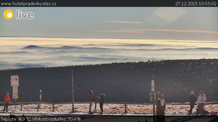 Praděd - Vysílač - Praděd - Vysílač - 27.12.2025 v 10:55