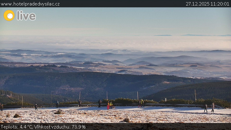 Praděd - Vysílač - Praděd - Vysílač - 27.12.2025 v 11:20