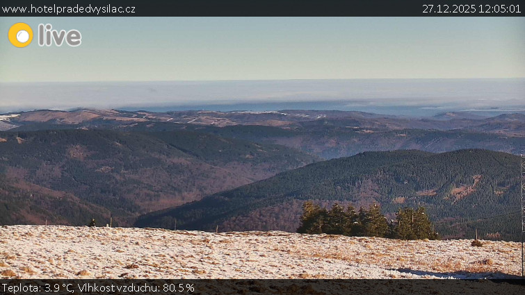 Praděd - Vysílač - Praděd - Vysílač - 27.12.2025 v 12:05