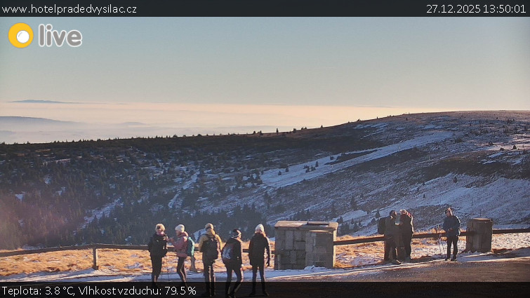 Praděd - Vysílač - Praděd - Vysílač - 27.12.2025 v 13:50
