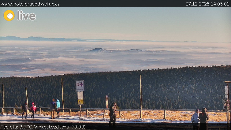 Praděd - Vysílač - Praděd - Vysílač - 27.12.2025 v 14:05