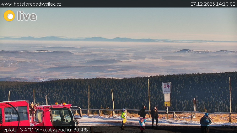 Praděd - Vysílač - Praděd - Vysílač - 27.12.2025 v 14:10