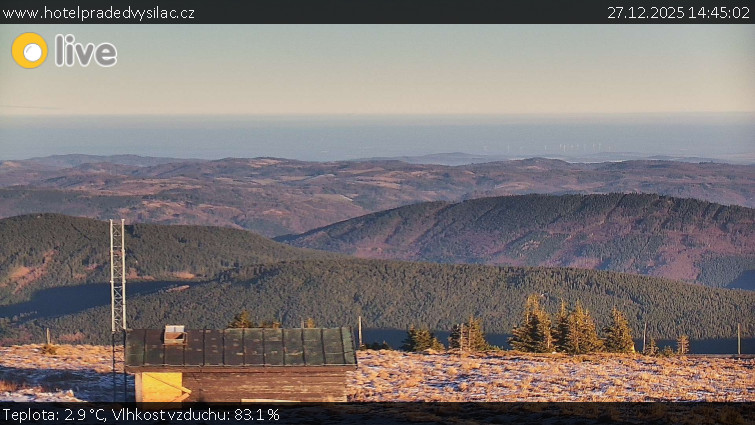 Praděd - Vysílač - Praděd - Vysílač - 27.12.2025 v 14:45