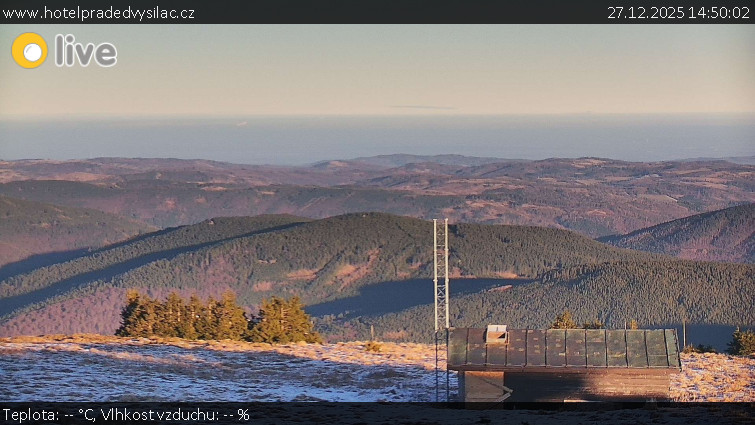 Praděd - Vysílač - Praděd - Vysílač - 27.12.2025 v 14:50