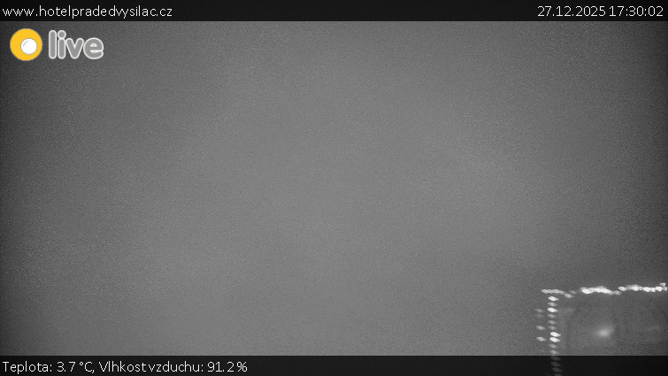 Praděd - Vysílač - Praděd - Vysílač - 27.12.2025 v 17:30