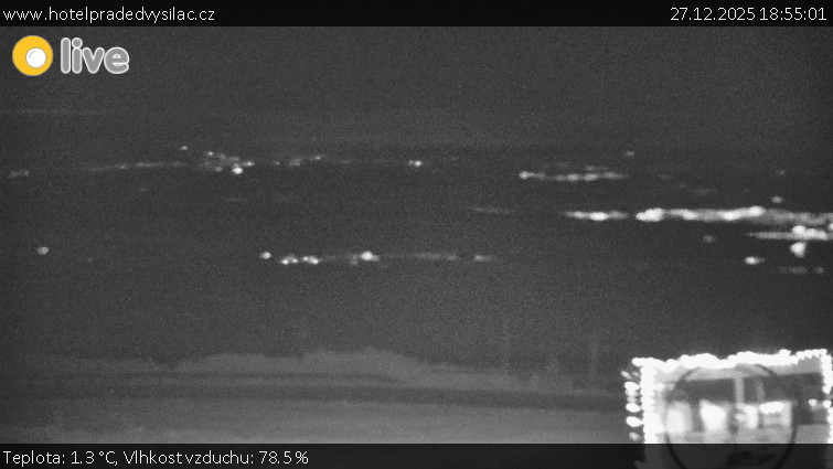 Praděd - Vysílač - Praděd - Vysílač - 27.12.2025 v 18:55