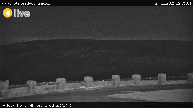 Praděd - Vysílač - Praděd - Vysílač - 27.12.2025 v 19:35