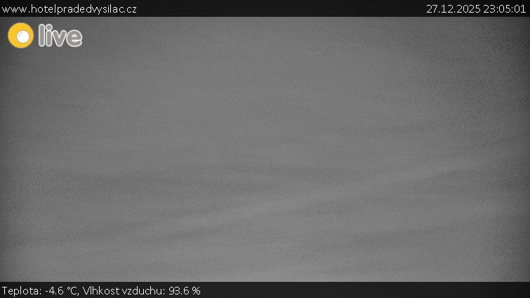 Praděd - Vysílač - Praděd - Vysílač - 27.12.2025 v 23:05