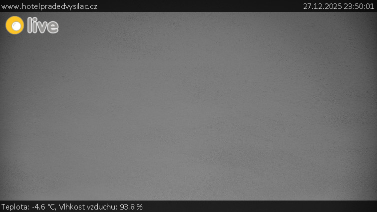 Praděd - Vysílač - Praděd - Vysílač - 27.12.2025 v 23:50