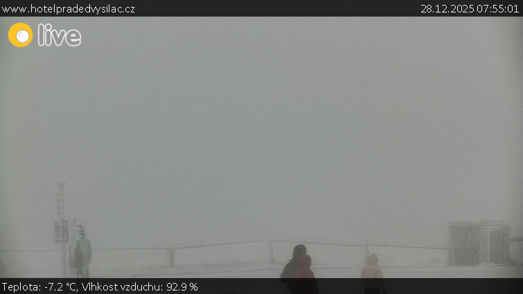 Praděd - Vysílač - Praděd - Vysílač - 28.12.2025 v 07:55