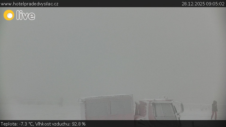 Praděd - Vysílač - Praděd - Vysílač - 28.12.2025 v 09:05